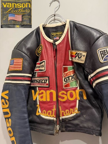 Vanson one star leder - leder, motorrad