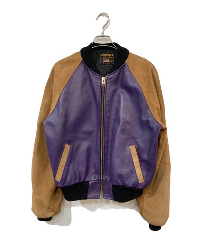 Vanson leather team jacket - team,