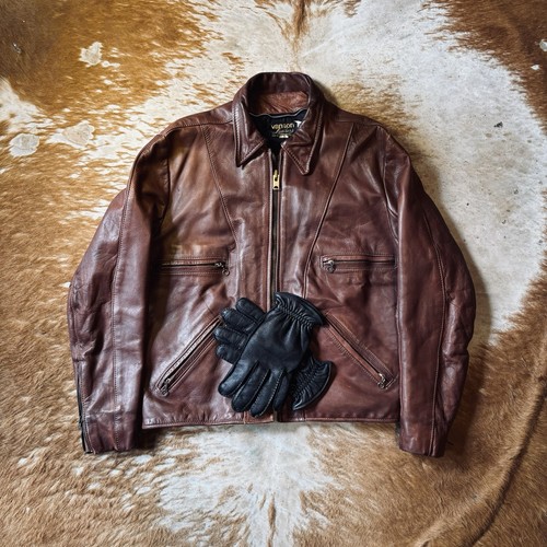 Vanson leathers leather jacket - leathers,