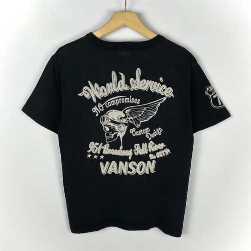 Vintage vanson skull - vintage, logo