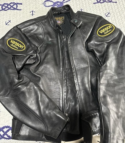Vanson lederjacke mod - vanson,