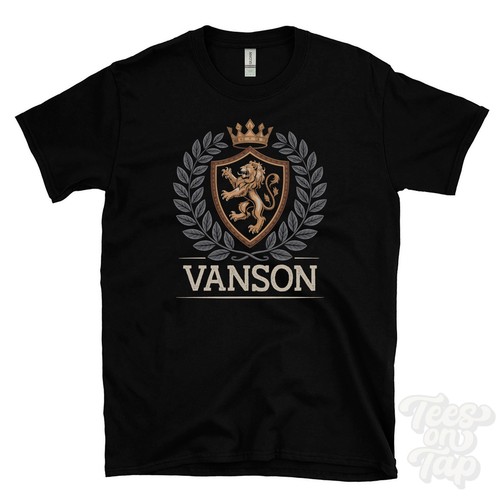 Vanson fantasy wappen shirt - fantasy, t-shirt