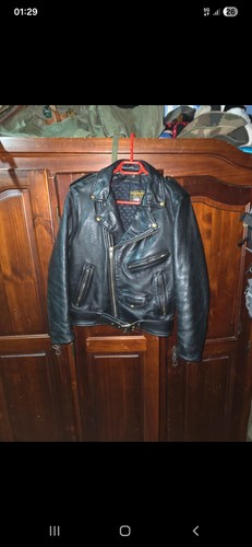Lederjacke vanson größe - lederjacke, 42