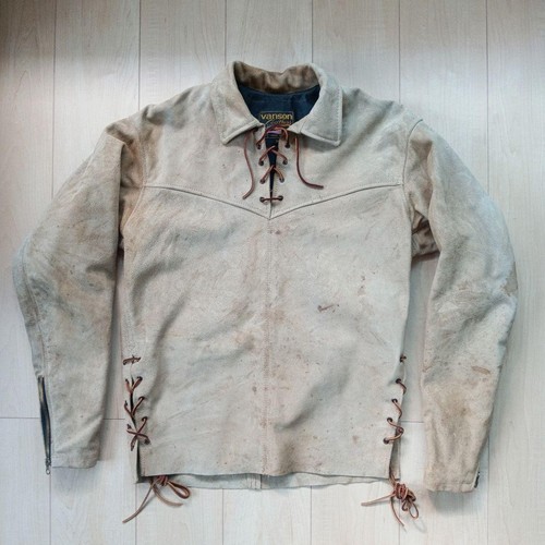Vanson lace pullover jacket - lace-up,